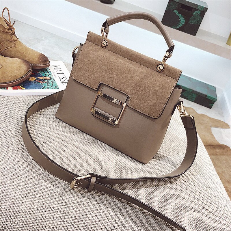 Bag Autumn And Winter Pattern Woman Package Korean Width Straps Messenger Small Square Package Hit Shoulder Package