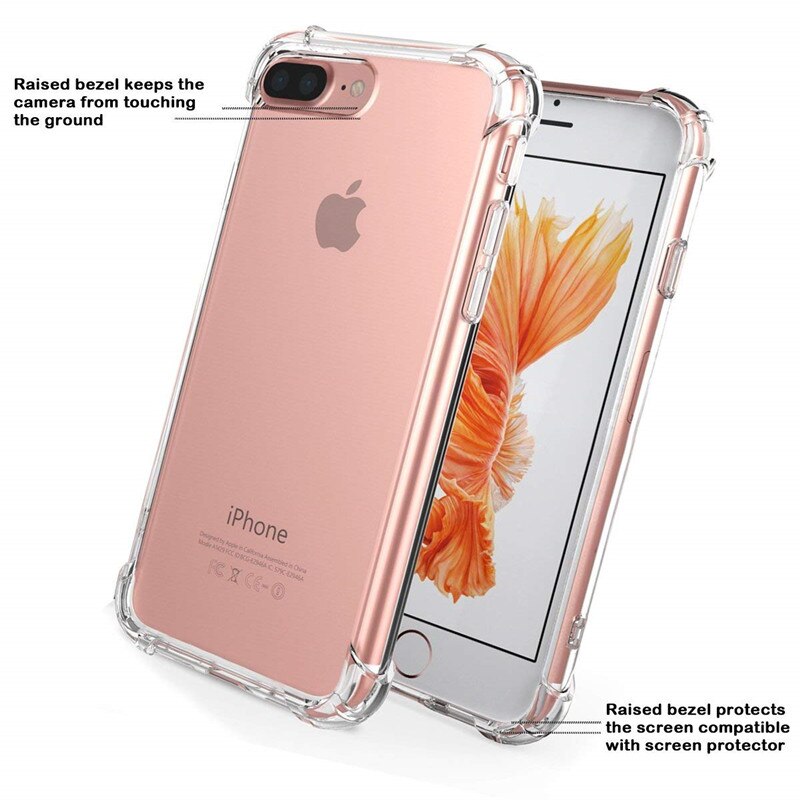 Jome Se Clear Telefoon Case Voor Iphone X Xs 11 Pro Max Se Case Voor Iphone 6 6s 7 8 Plus X 5S Se 7Plus 8 Plus 11 Siliconen Case