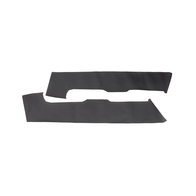 Microfiber Leather Interior Car Styling Door Panel Covers Trim For Mazda CX-5: REAR PAIR Black