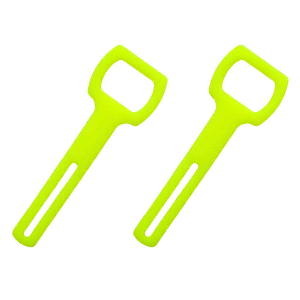 2 Pcs Silicone Rubber 2nd Stage Regulator Octopus Holder Straps for Water Sports Scuba Diving and Snorkeling Access: Yellow 