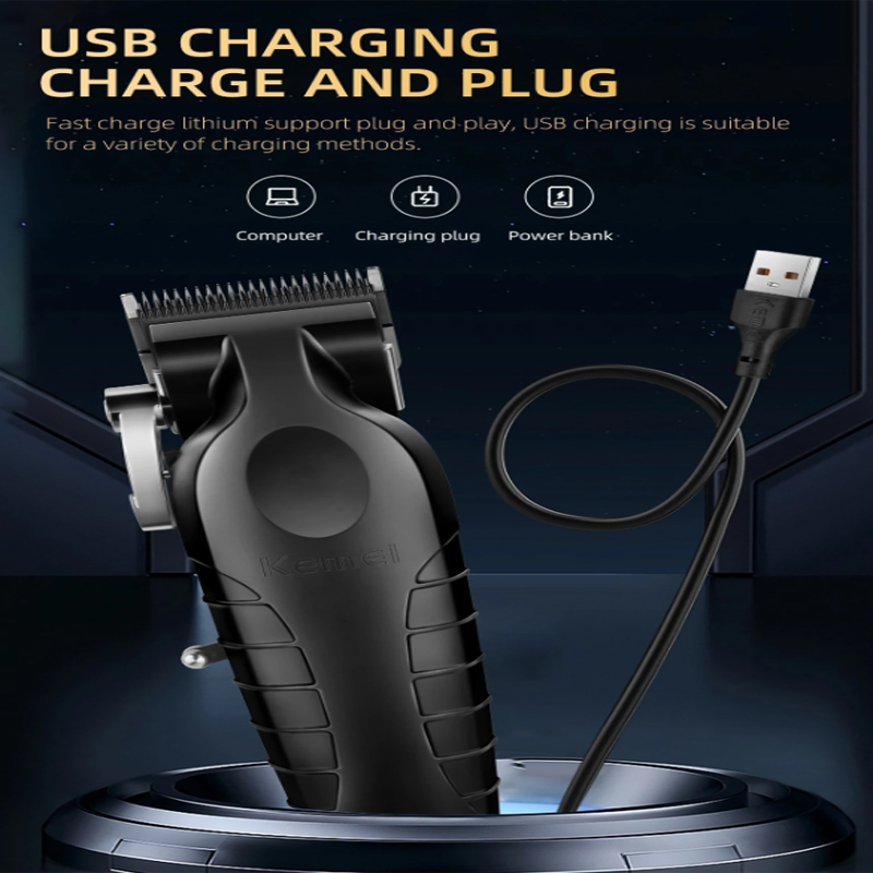 Kemei Professionele Tondeuse Kit KM-2296 KM-2299 KM-2293 Elektrische Tondeuse Mannelijke Haar Snijmachine Heren Trimmer Machine