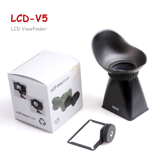 V5 Lcd-sucher Lupe Sucher 2,8X3 "3 zoll Augenmuschel Kapuze 4:3 für Nikon J1 J2 J3 V1