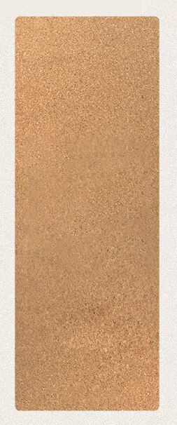 Yoga Mat - 183cm x 61cm x 3.5mm - Natural Rubber - Non-Slip, Odorless, Sweat-Absorbent: Black