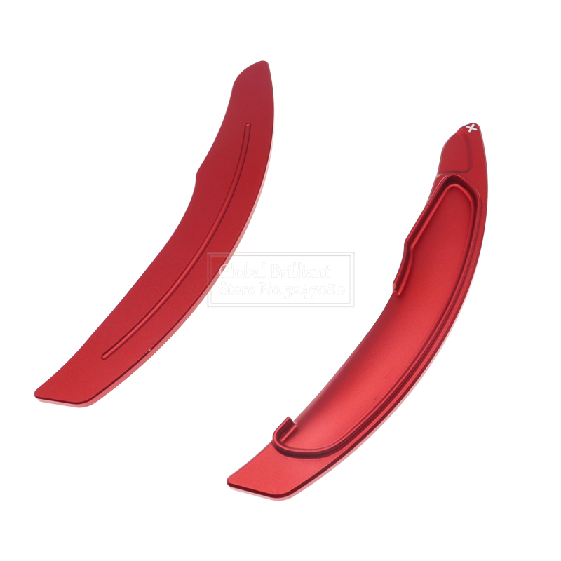 Extensión de palanca de cambios de volante de coche, paleta de cambio de marchas para Mitsubishi ASX Outlander Lancer Eclipse Cross Lancer , 2 uds.