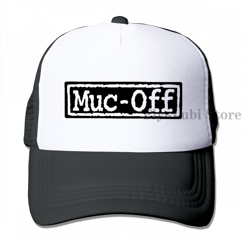 Muc-Off Cycling Baseball cap men women Trucker Hats adjustable cap: 3-Black