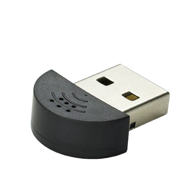 Super Mini Usb Computer Microfoon Mic Kleinste Thuis Adapter Voor Pc Laptop Desktop Chatten, Opname, Facetime C63A