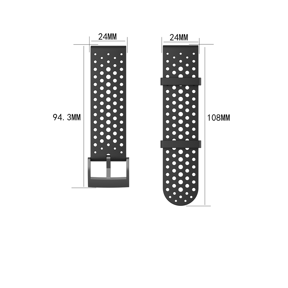 Silicone Watchband Strap for Suunto Spartan Sport/Sport wrist hr for Suunto 9 baro/ D5 Watch Replacement Sport Bracelet