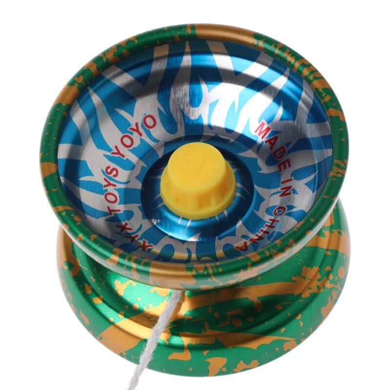 Aluminiumslegering yoyo kuglelejer snor trick legetøj børn