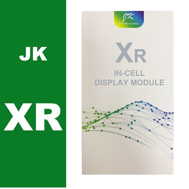 Incell-skjerm for iphone xr lcd-skjerm berøringsskjerm digitizer montering ingen døde piksler reservedeler + verktøy +: Jk- incell-xr