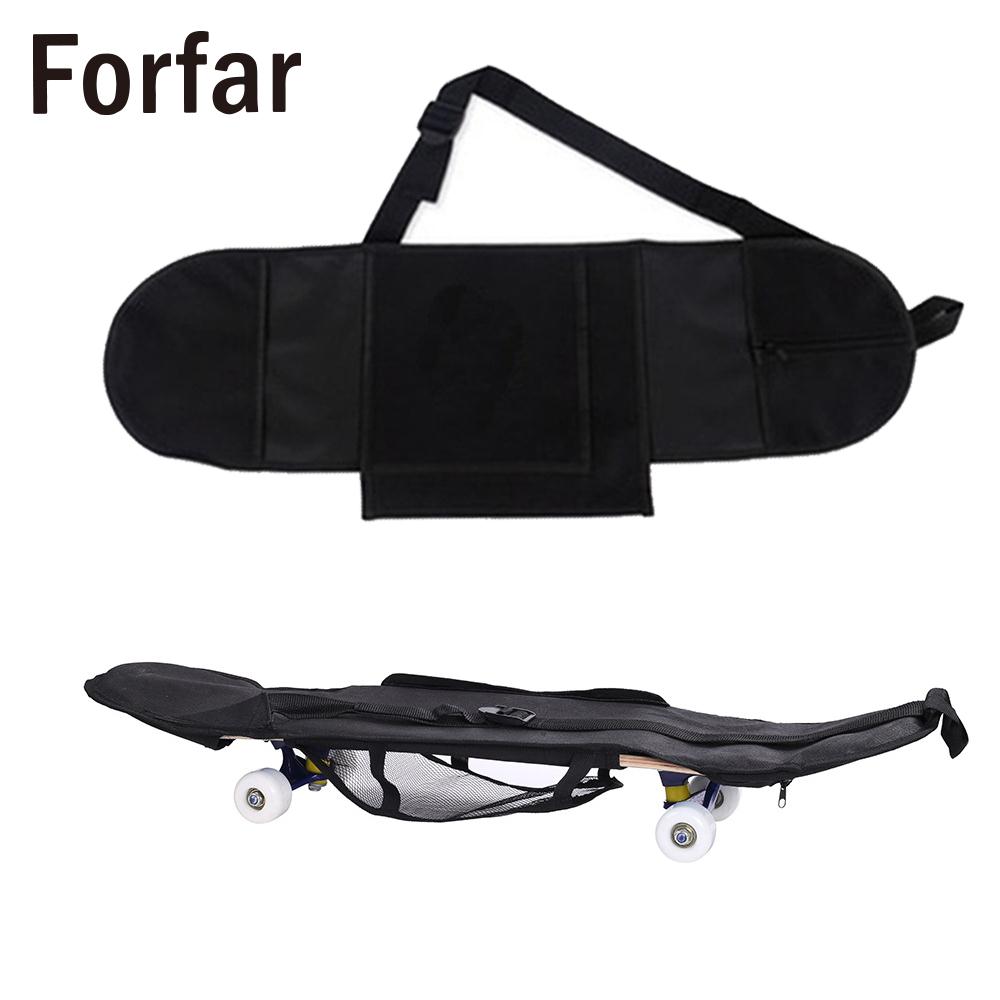 Black Carry Bag Skateboard Backpack Adult Skateboard Deck Backpack
