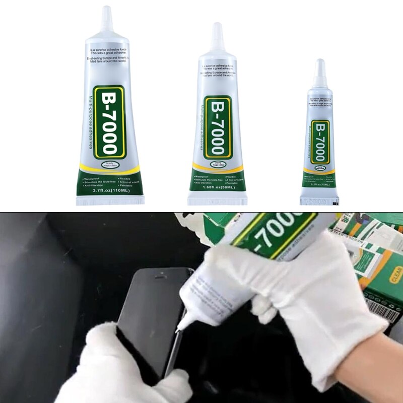 15/50/110ml B7000 Colle Mobile Téléphone Écran Tactile Superglue B-7000 Adhésif Téléphone Verre Colle Point de Réparation Diamant Bijoux BRICOLAGE