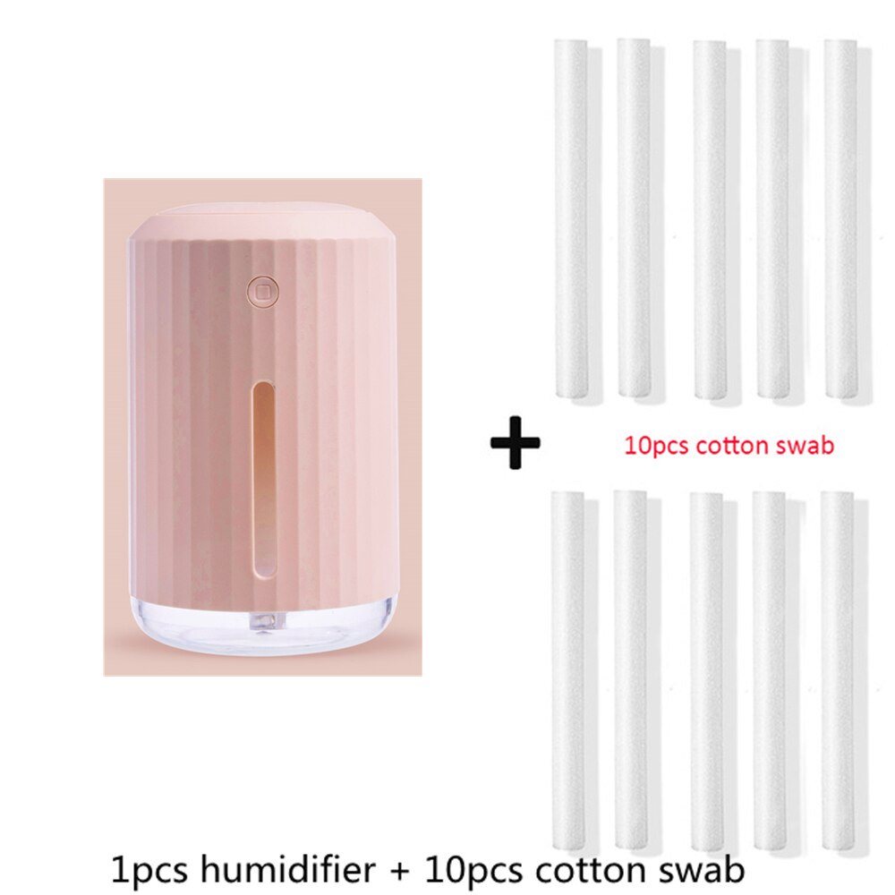Aromatherapy Humidifier Diffuser 320ml Mini Essential Oil Diffuser With A USB Fan And Night Light Air Aroma Humidifier For Home: FFF