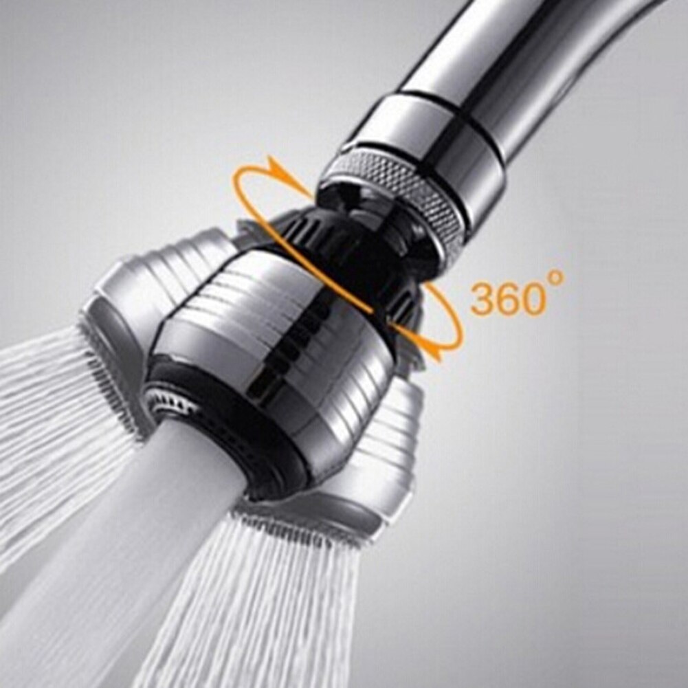 1Pc 360 Graden Beluchter Water Waskolf Swivel Hoofd Saving Tap Keukenkraan Beluchter Connector Diffuser Nozzle Mesh Adapter