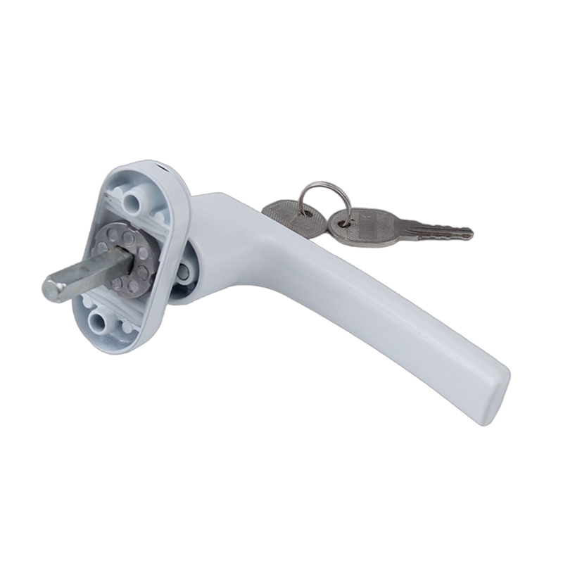 Maniglia per finestra con serratura aggiornata maniglia per finestra in alluminio maniglia per porta del balcone serratura per bambini con chiave e viti serratura per finestra