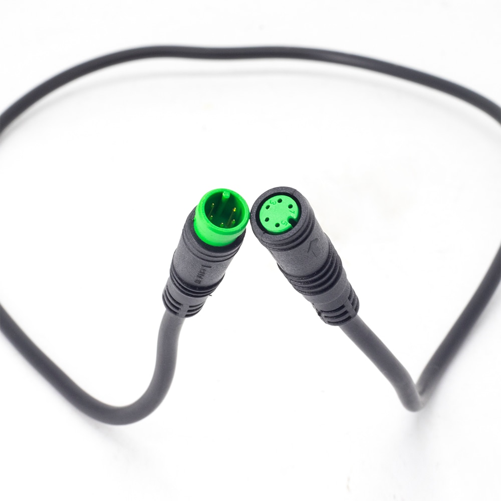 Onature ebike display forlængerkabel han / hunstik ebike kabel til bafang display elektrisk cykeltilbehør
