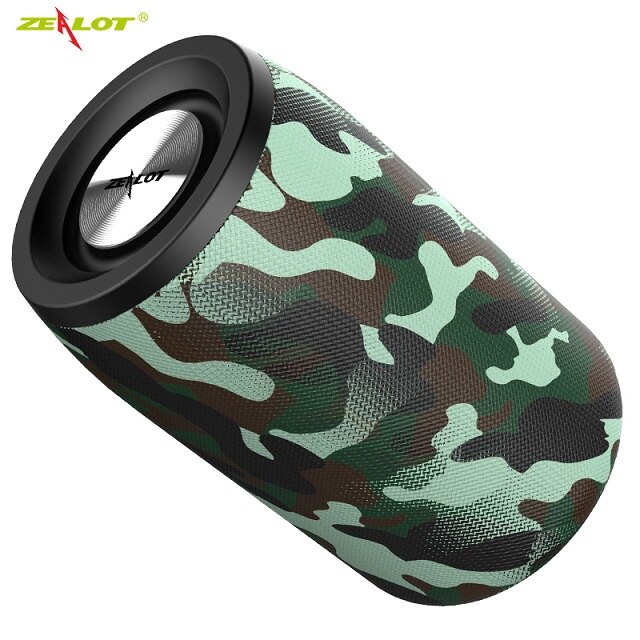 ZEALOT S51 For Bluetooth Wireless Computer Speakers Column Large Music Center Subwoofer Portable Outdoor Powerful Loud Speakers: S32 camouflage