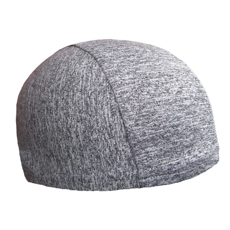 Quick Mens Drogen Hoed Fietsen Schedel Cap Bike Motor Onder Helm Rijden Cap Outdoor Sport Fietsen Fiets Schedel Hoed Apparatuur: Light Grey