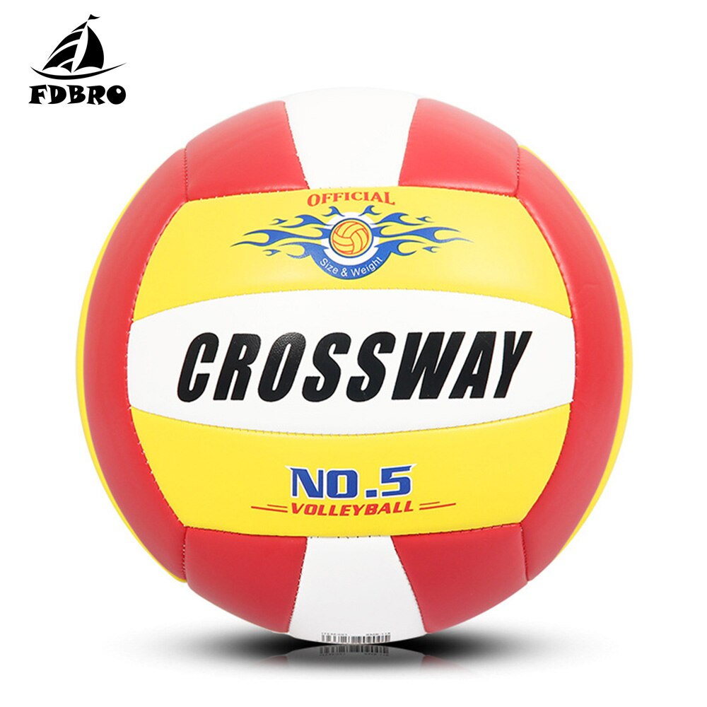 FDBRO Size5 PU Volleyball Match Volleyball Ball Indoor&Outdoor Training Ball Indoor Training Ball Beach Volleyball