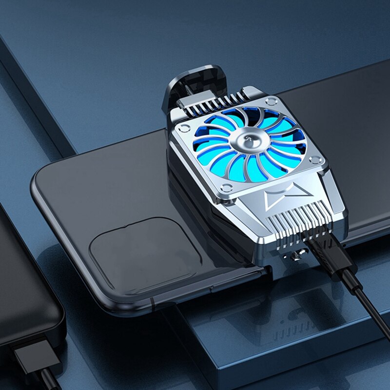 Jabs handy-kühler, wiederaufladbarer lüfter für iphones und android-handys, spiele-kühler, kühlventilator für iphones und android-handys