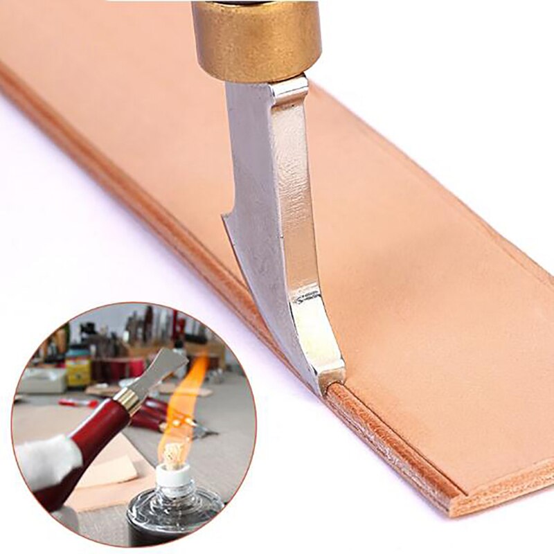 Goede Verkoop Arch Rand Sector Ondiepe Groef Randen Koud En Warm Druk Lijn Punch Inbedding Draad Leathercraft Gereedschap