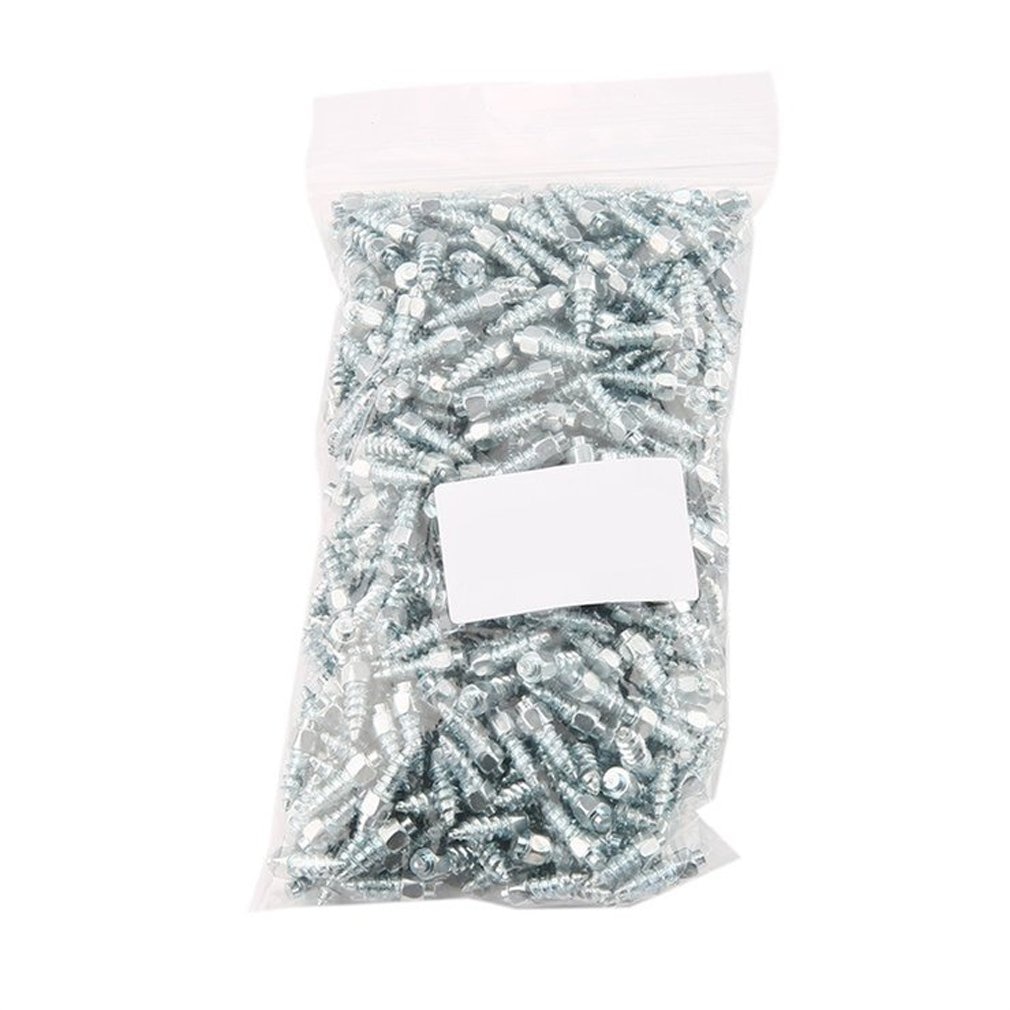 500 st/set 12*4mm bildäck dubbar skruv snöspikar hjuldäck snökedjor dubbar för bil fordon lastbil motorcykel däck vinter: Default Title