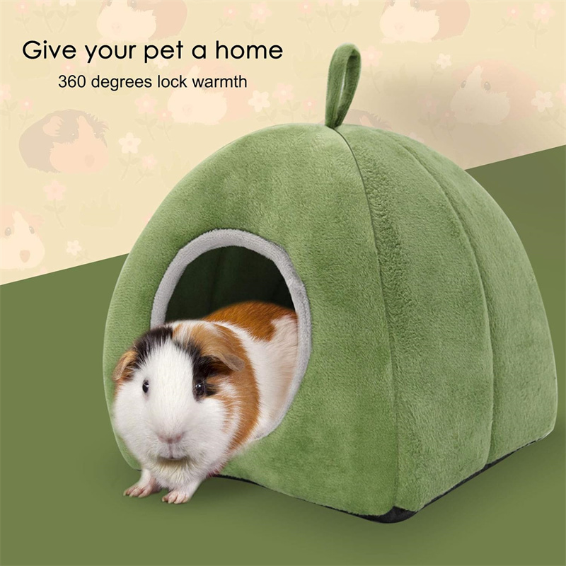 Cavia Bed - Wasbare kooiaccessoires Kleine dierenschuilplaats voor Chinchilla, hamsters, egel
