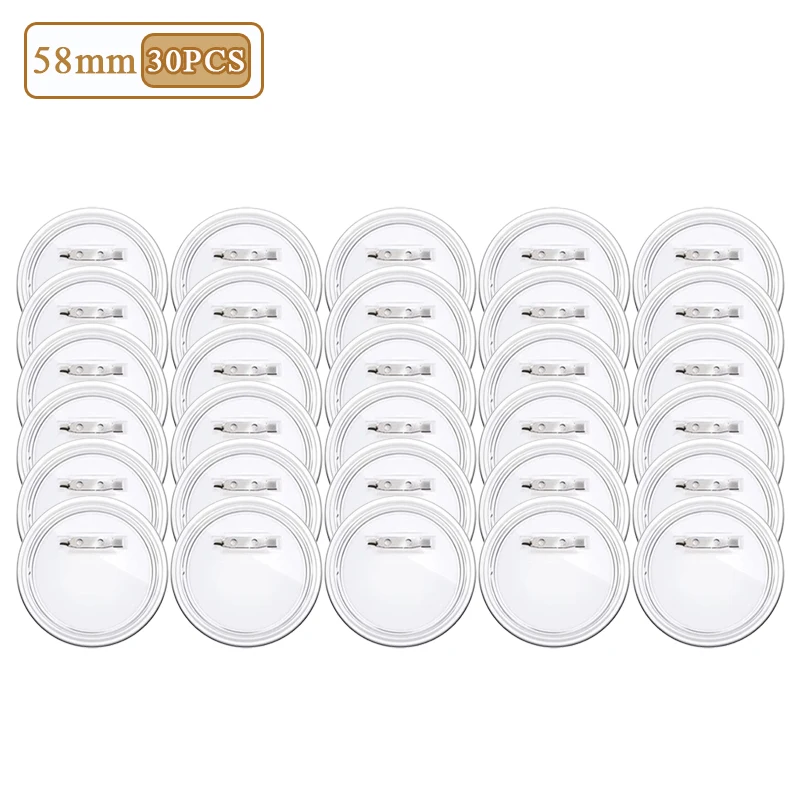 Ronde DIY-badgebouwsset - Benodigdheden voor aangepaste naamplaatjes, broches, cosplay en (Halloween/Kerstmis)