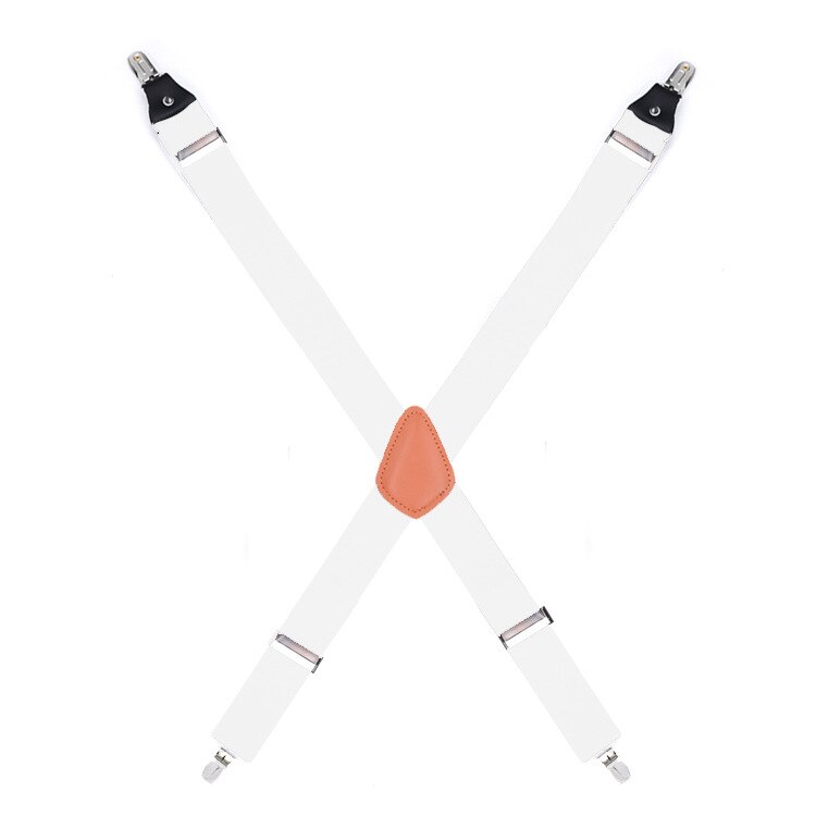 Top Lovely Kids Adjustable Clip-On Braces Boys Girls X-Back Suspender Child Elastic Adjustable Braces 3.5x83cm