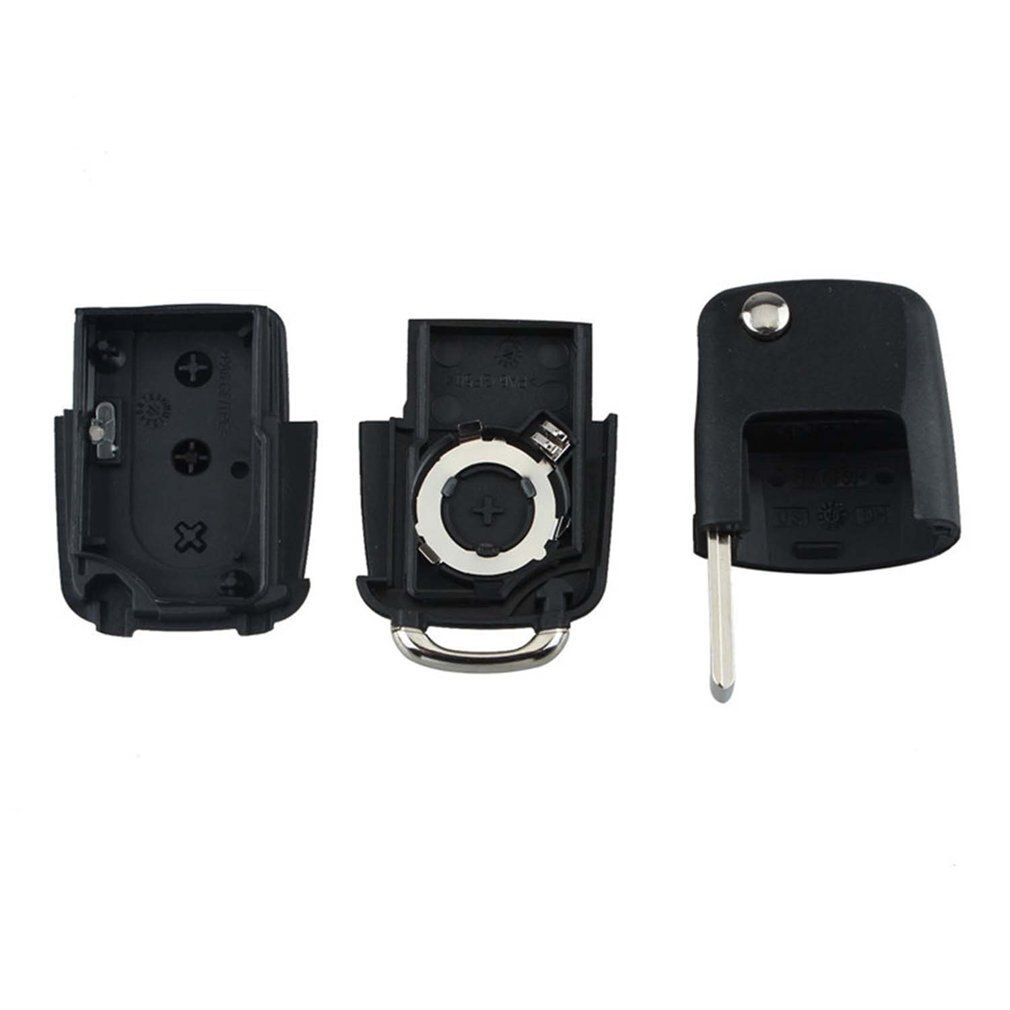Professionele 3 Knoppen Vouwen Auto Afstandsbediening Flip Sleutel Shell Case Fob Geschikt Voor VW