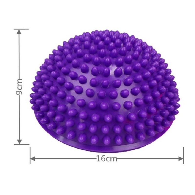 Yoga Ball Stabilizer Balance Trainer Hemisphere Stepping Stones Spiky Massage Ball Yoga Half Ball Sensory Integration Ball
