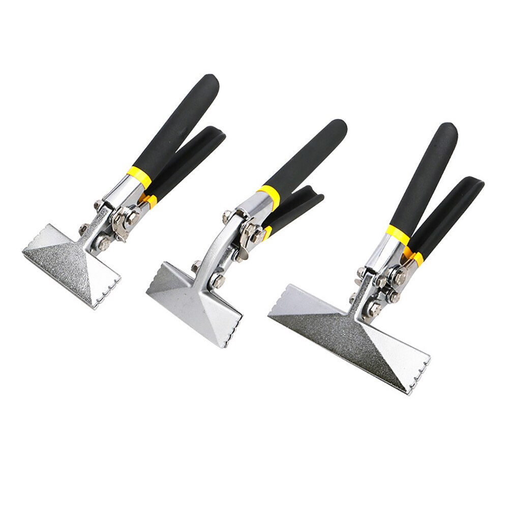 Sheet Metal Hand Seamer 3 Inch Straight Jaw Manual Metal Bender Tool Sheet Metal Bending Pliers Flattening Tool