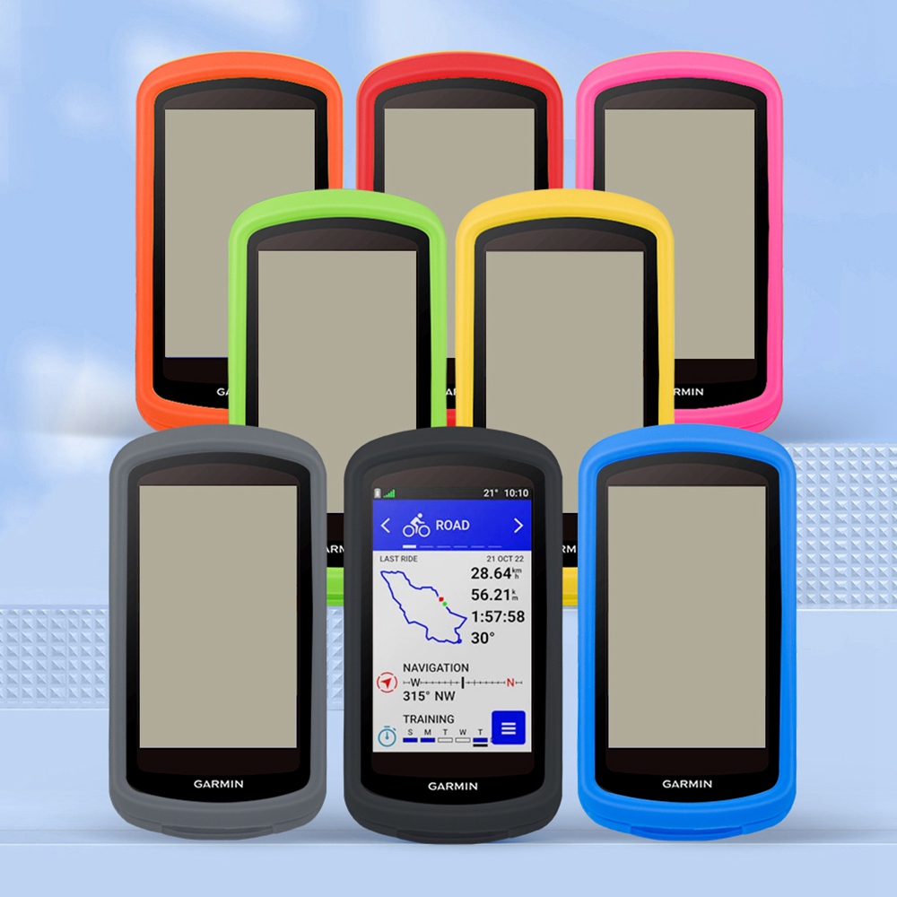 Garmin Edge 1040 funda protectora Edge 1040 funda protectora de silicona Gps bicicleta ordenador protección película de pantalla