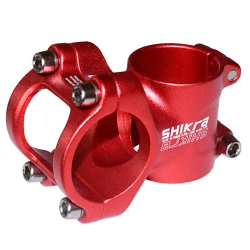 Ultralight Bicycle Stem 31.8mm Handlebar Stem 28.6mm 7 Degree Modification Tool T3LD: Red A