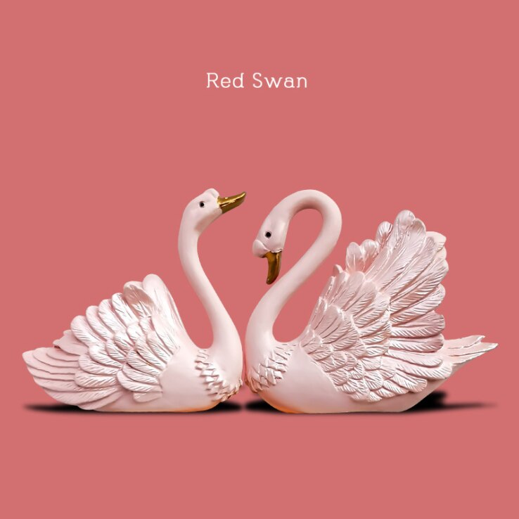 Swan Switch Sticker Animal Socket Decoration Sticker Switch Socket Protective Cover Indoor Wall Sticker Resin 3d Stereo