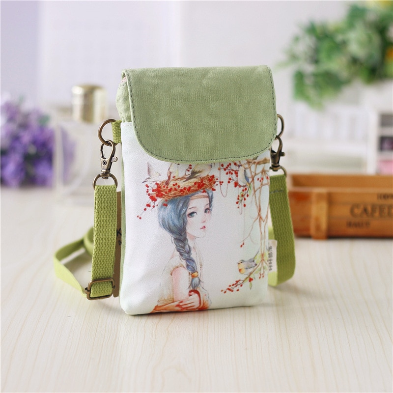 2022 Vrouwen Messenger Bag Schoudertas Lady Reizen Crossbody Zakken Mobiele Telefoon Zak