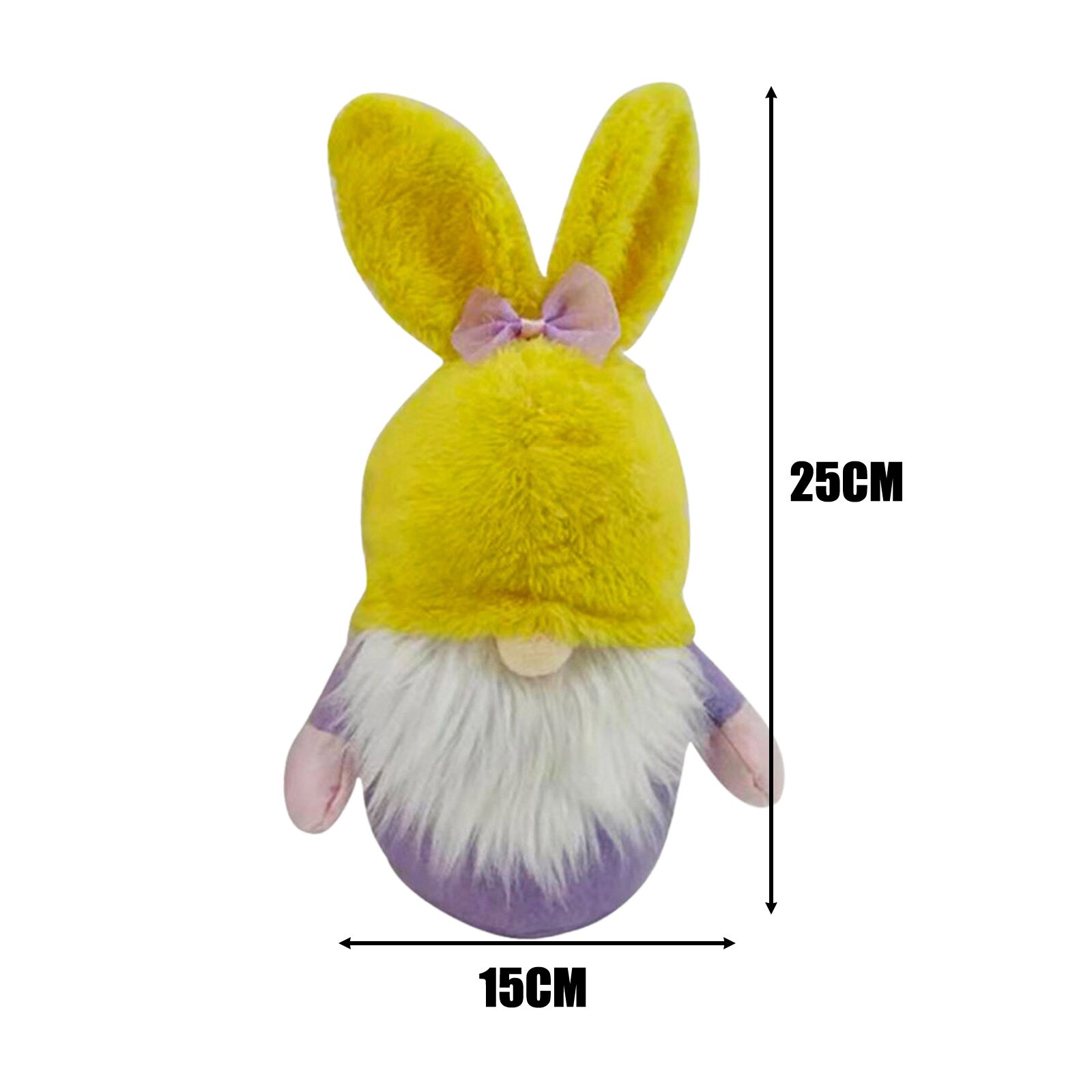 2Pc Pasen Bunny Gnomes Lente Kamer Faceless Pop Decoraties Pluche Dwerg Thuis Party Decor Kinderen Speelgoed # T2G