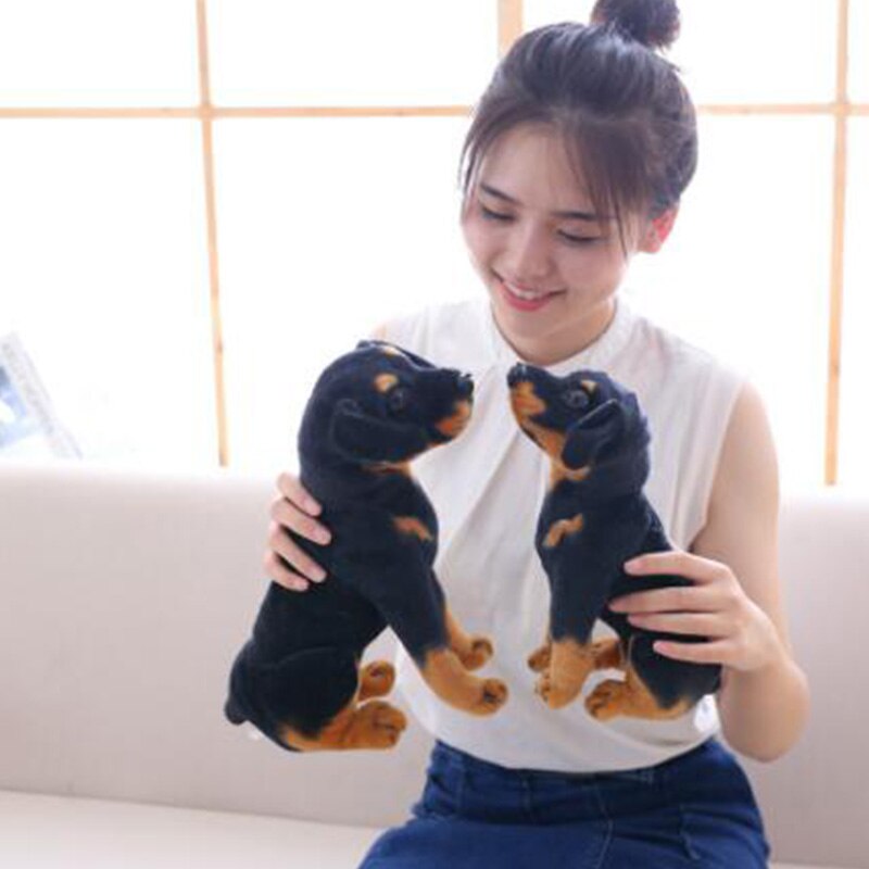 Leuke Doberman Hond Knuffel Hond Lover Knuffel Knuffels