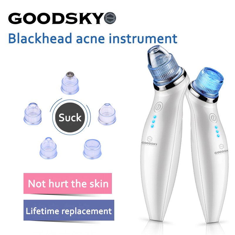 5 in 1 vakuumsug ansikte porer näsa pormask rengöringsmedel död hud peeling borttagning mikrodermabrasion skönhetsinstrument hudvård