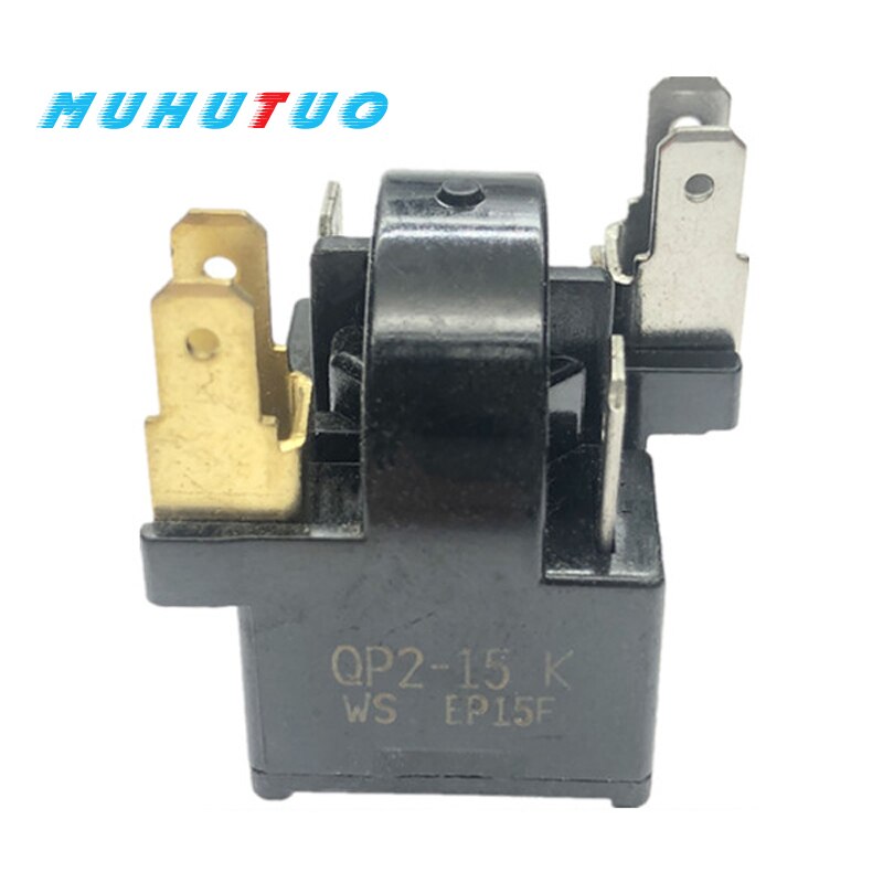 1PCS refrigerator refrigerator starter Compressor Starter QP2-15H QP2-15K Starter PTC universal accessories: QP2-15K