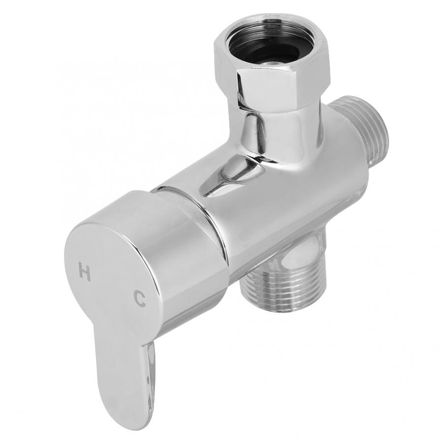 Toilet Cold Water Diverter Mixer Valve Sprayer Tee Adapter Connector US Standard 7/8in