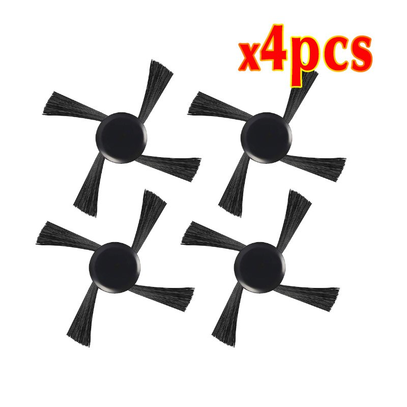 Kit d'accessoires pour aspirateur Robot Neato Botvac, série D D3 D5 D75 D80 D85, ensemble d'accessoires, brosse principale, filtres Hepa Sid: 4 SIDE BRUSH