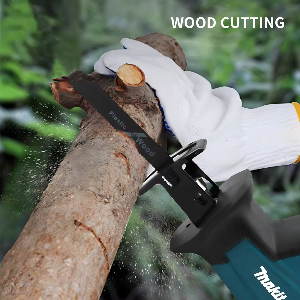 Makita DJR189 18V Cordless Electric Reciprocating Saw Brushless Rechargeable Wood Metal Cutting Saw Portable Saw Power Tool