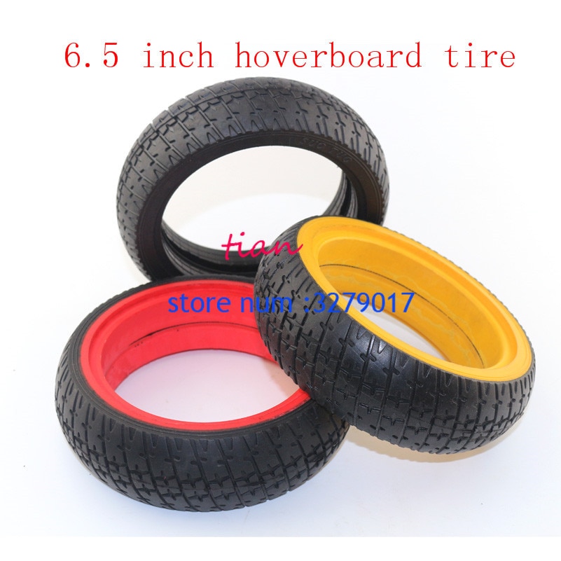 1 pcs red 6.5 inch Solid Tyre 6.5 inch hoverboard band voor 6.5 "Hoverboard Self Balancing Elektrische Scooter