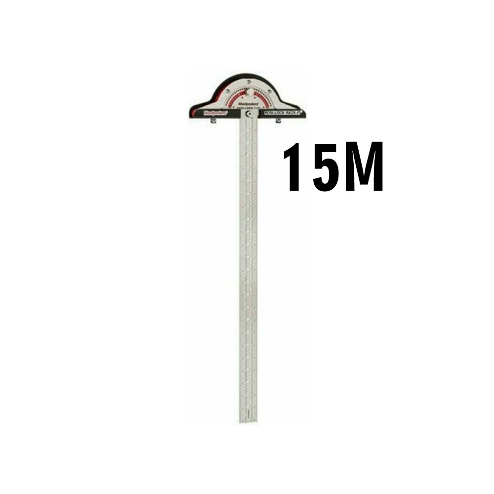 Woodworking Angle Protractor Finder Two Arms Edge Ruler Measuring Tool Multifunction Measuring Marking Framing Ruler Tool Retail: 15in