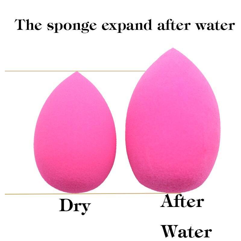 Stil enkelt detailpakning ægform latexfri hydrofil makeup svamp