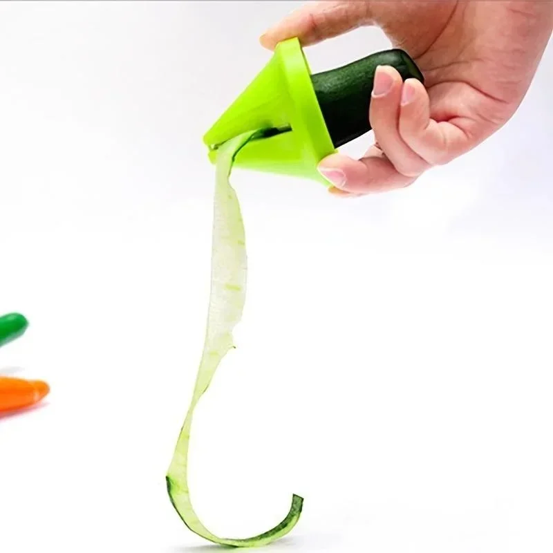 Spiralizer Groentesnijder, Handheld Spiralizer Groente Fruit Courgette Noodle Maker Rasp Slicer Cutters, Keukengadget