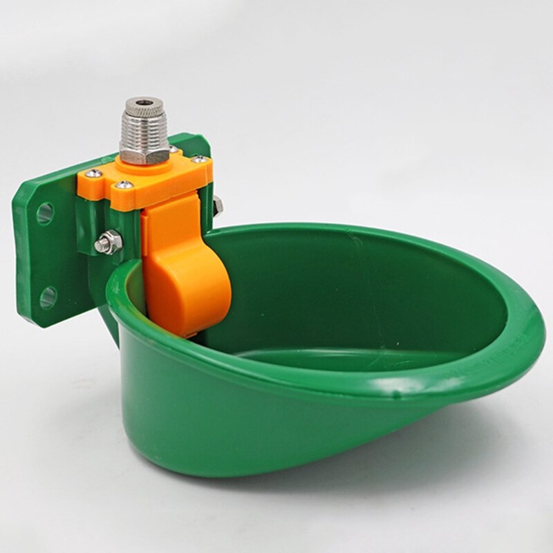 2 Pcs Automatic Farm Sheep Water Bowls Waterer Livestock Colt Calves Drinking 72XF