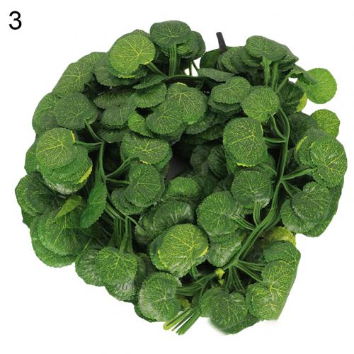 200cm Artificial Grape Parthenocissus Vine Indoor Outdoor Wall Hanging Garden Home Resturant Decor Living Room Decoration: 3