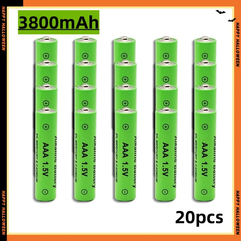 1.5V AA+AAA rechargeable battery 3800mAh/4800mAh large capacity alkaline rechargeable battery AAA+ charger: Ivory