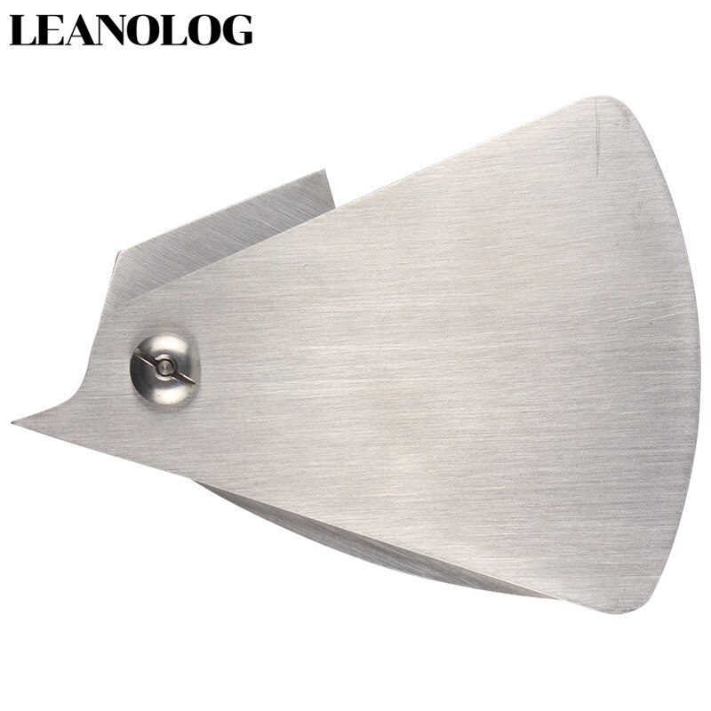 Strumenti di saldatura calibro di settore in acciaio inossidabile calibro di saldatura ispezione di saldatura calibri di misurazione in pollici per strumento di misurazione